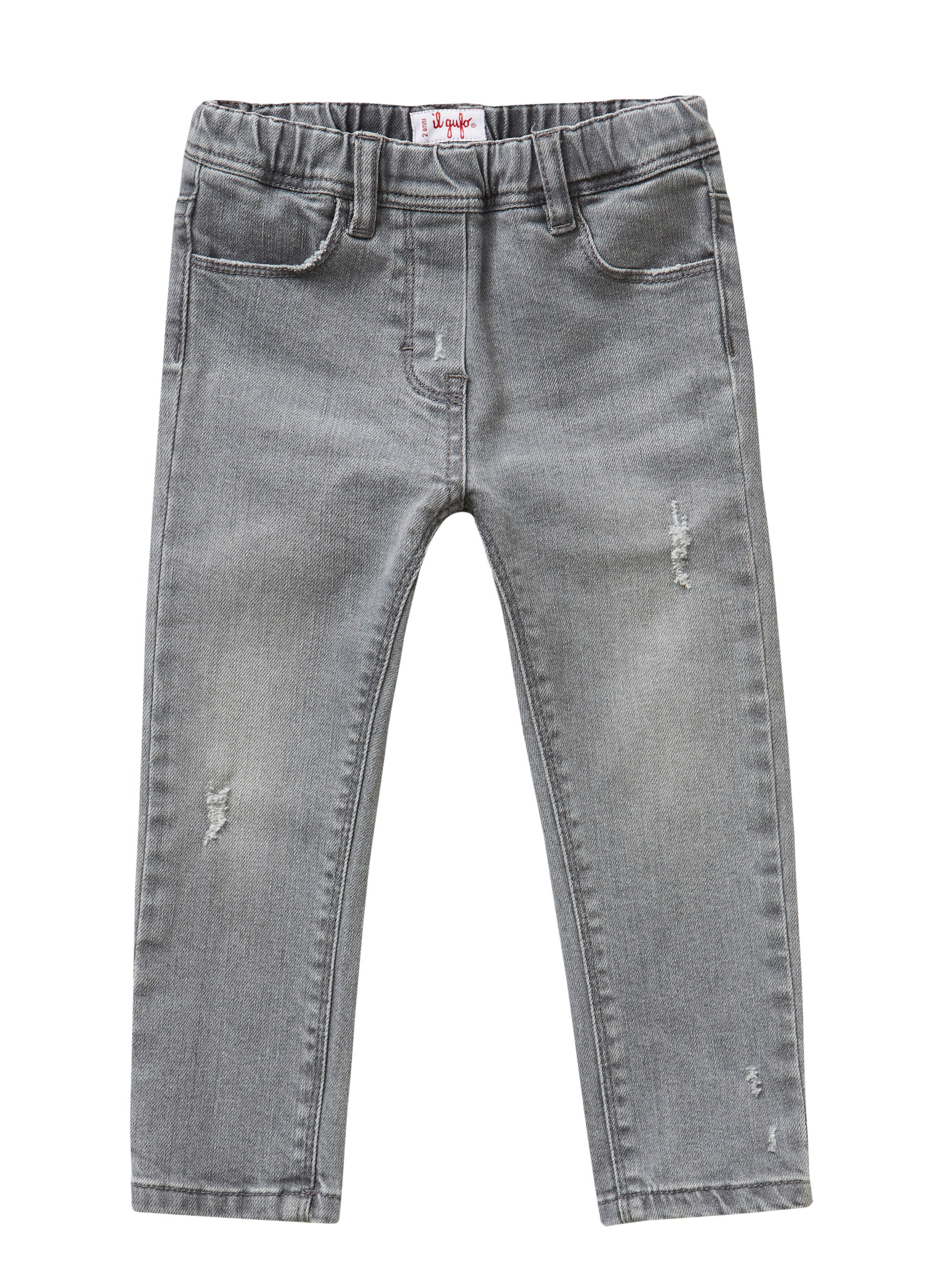 Ripped denim jeans - grey