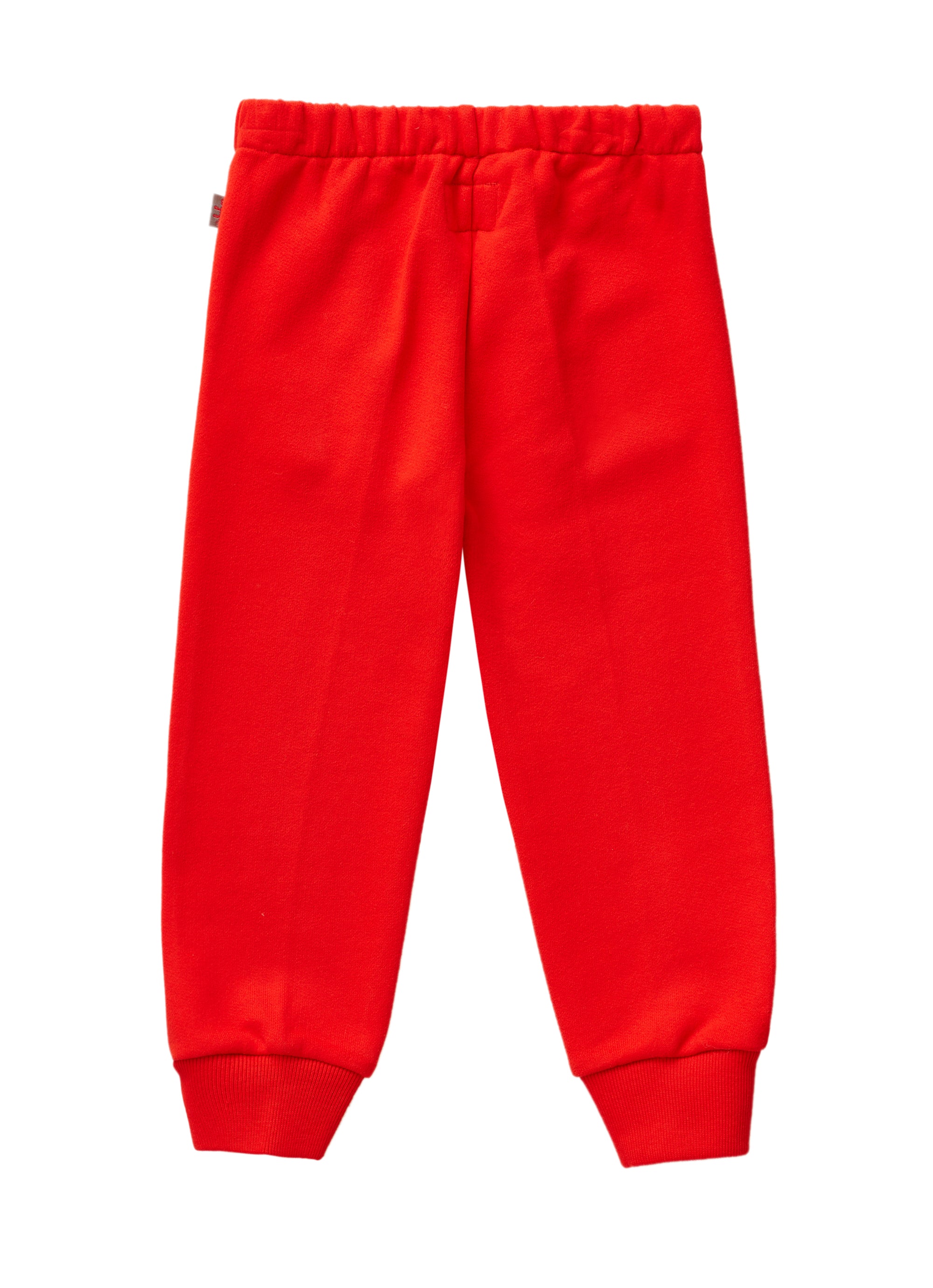 Cotton trousers - lava red