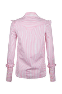 2qty RELIQUAT 95€ 0%  / Chemise Lucina à volants - Pink Pale