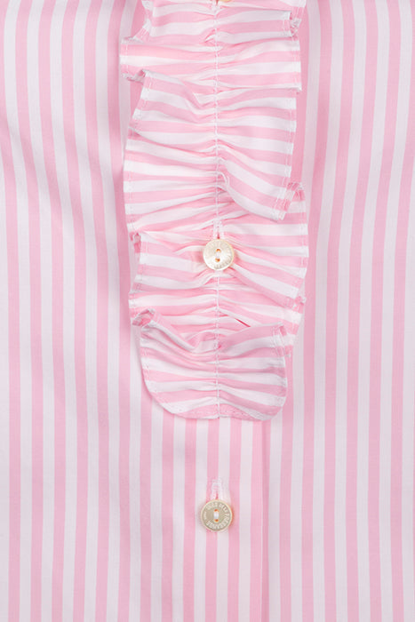 2qty RELIQUAT 95€ 0%  / Chemise Lucina à volants - Pink Pale