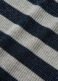 Lupetto a costine in lurex
