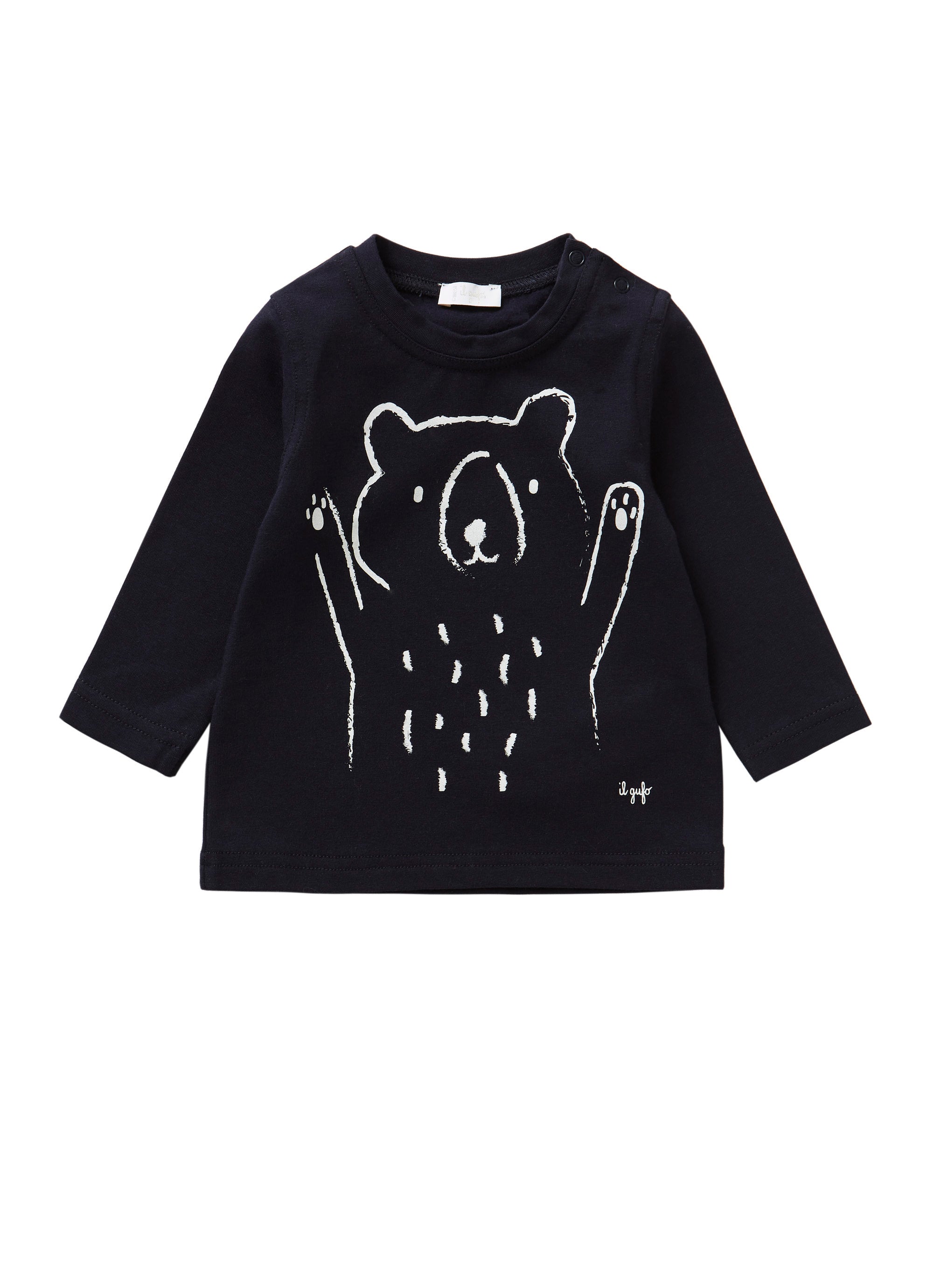 T-shirt with bear motif