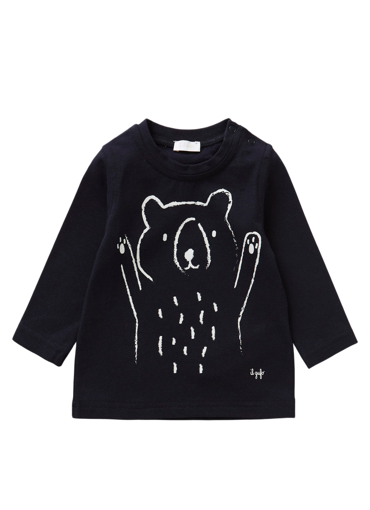 T-Shirt With Bear Motif