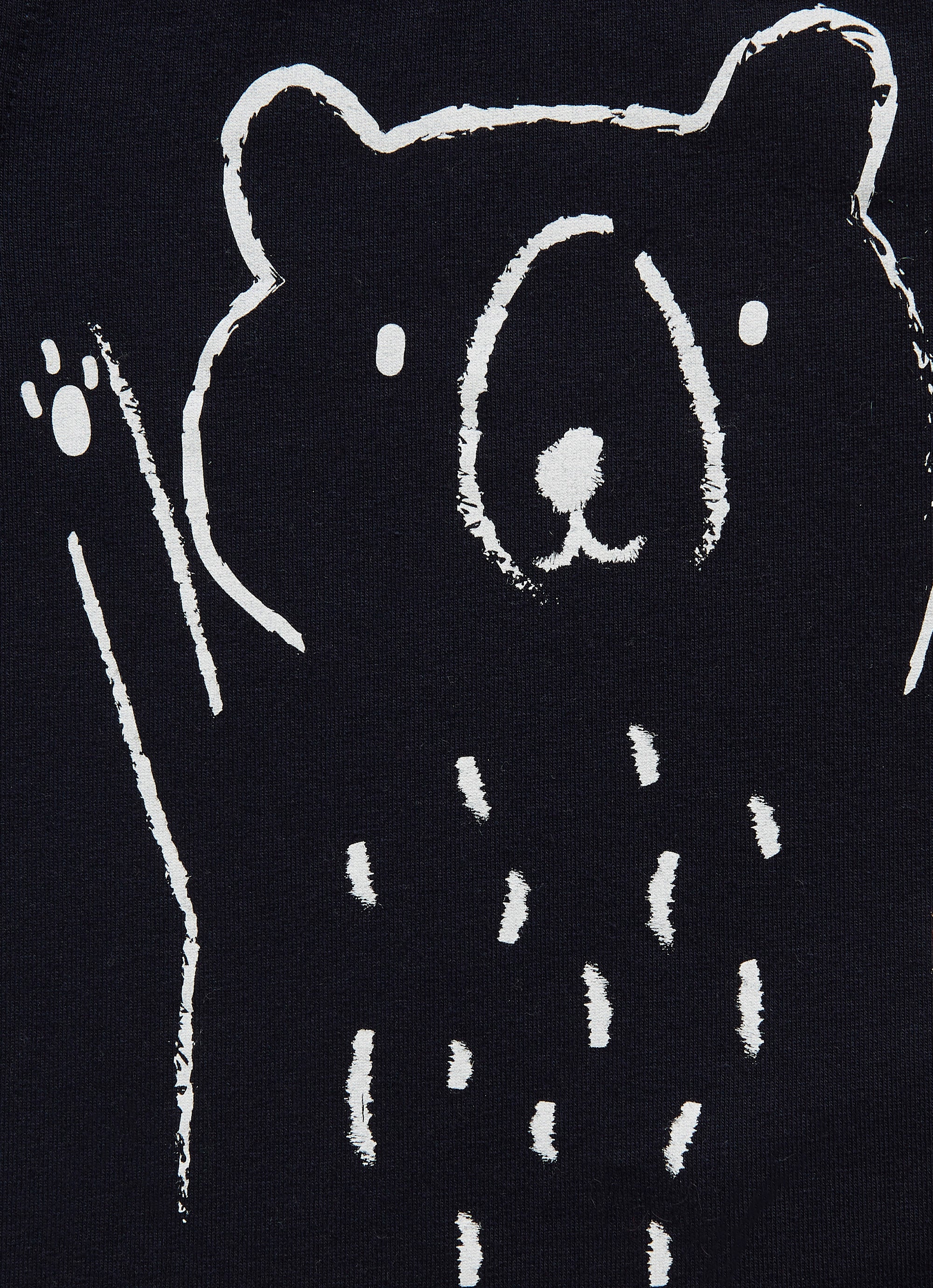T-shirt with bear motif