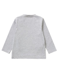 T-shirt with pocket and lettering