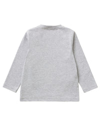 T-shirt with Il Gufo print on the pocket.