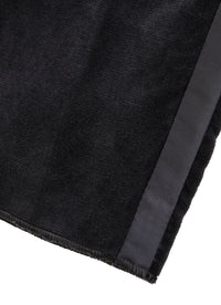 Tuxedo in grigio velluto liscio con revers