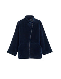 1qty RELIQUAT 125€ 100%  / Blouson Felix à zip - Blue Navy Multicolor