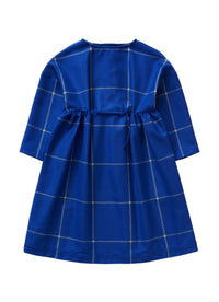 Blue Empire Style Technowool Dress