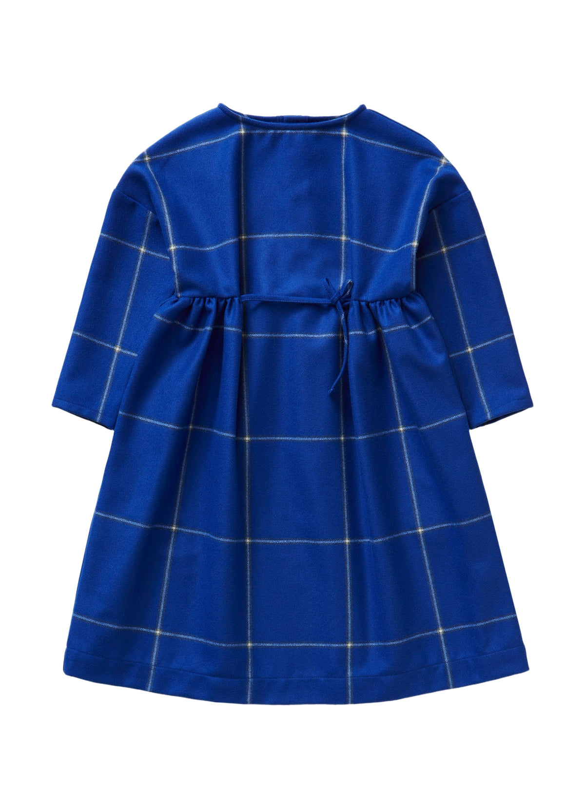 Blue Empire Style Technowool Dress