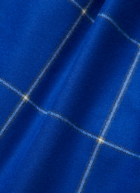 Blue Empire style technowool dress