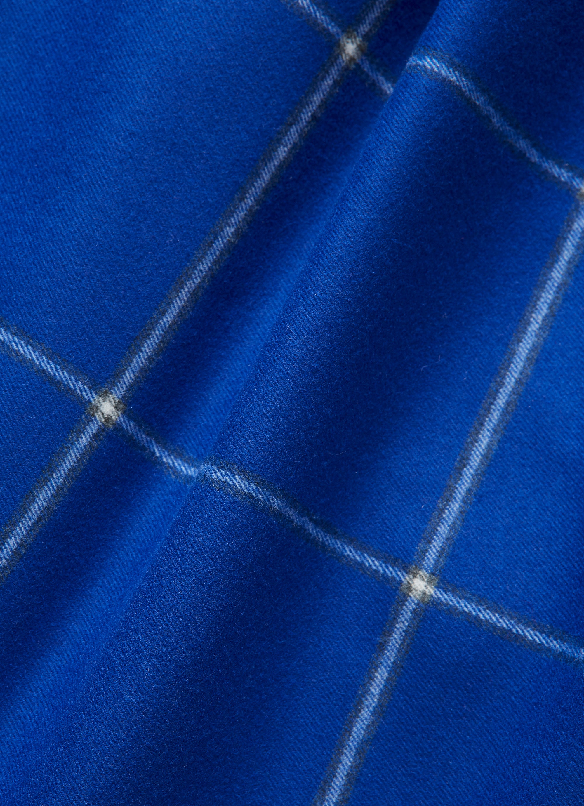 Blue Empire style technowool dress