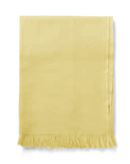 Petite Étole En Voile - Jaune Buvard