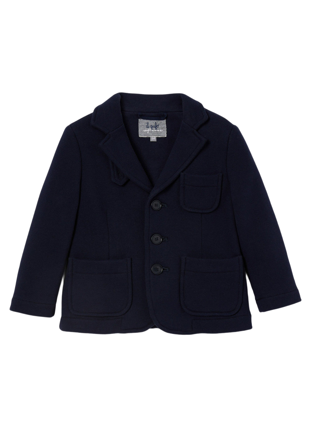 Blue Fleece Blazer