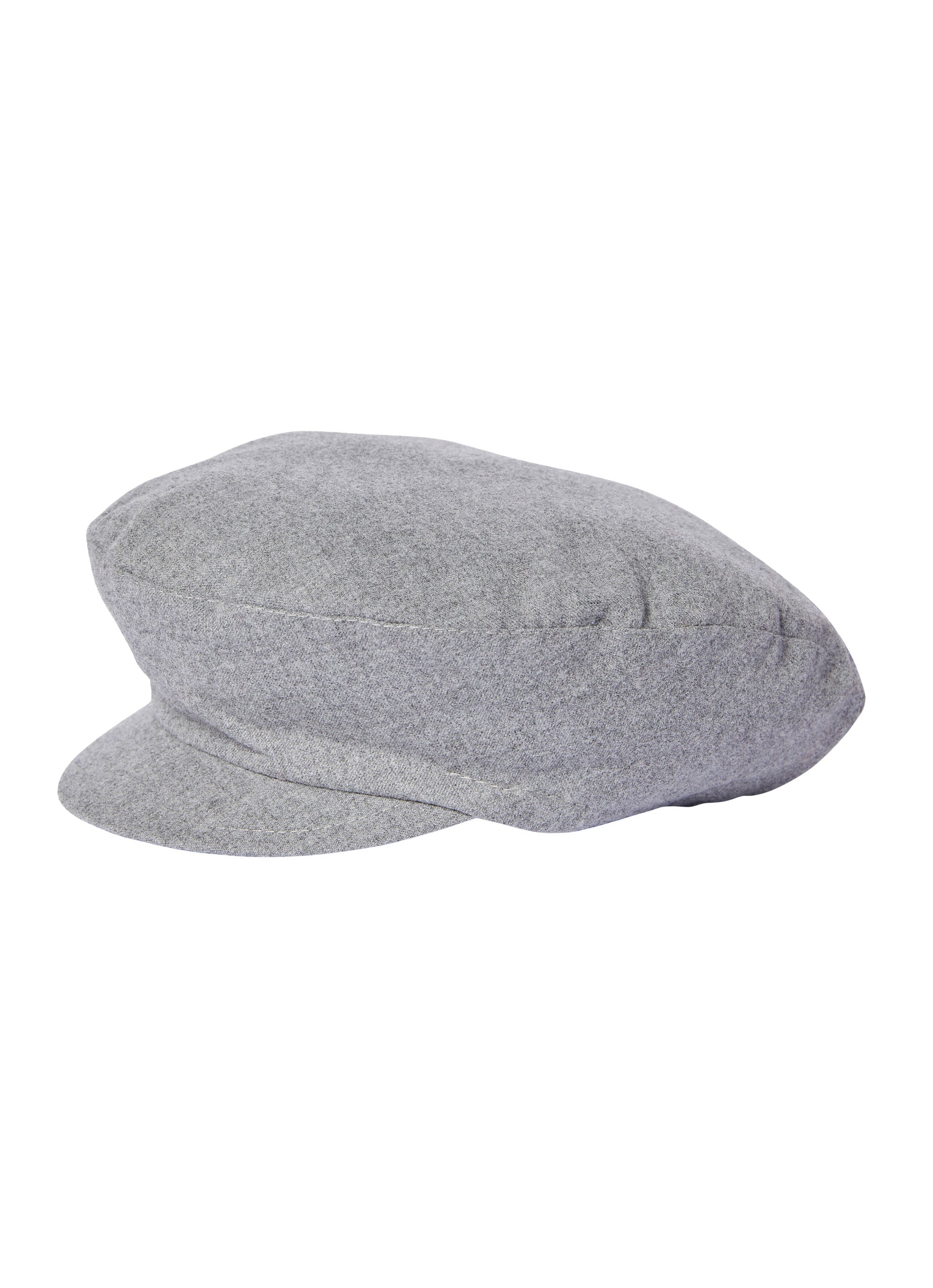 Techno-wool flat cap