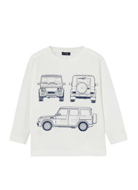 T-shirt con jeep