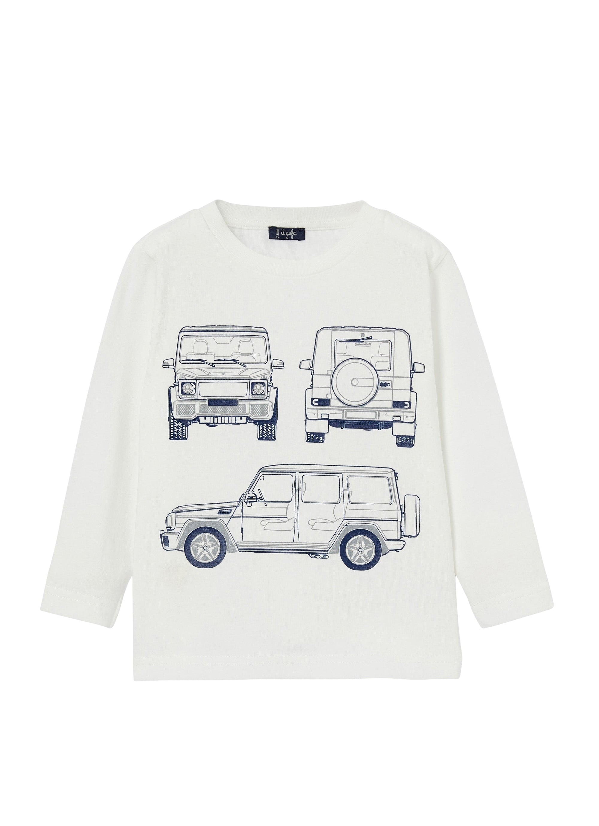T-shirt con jeep