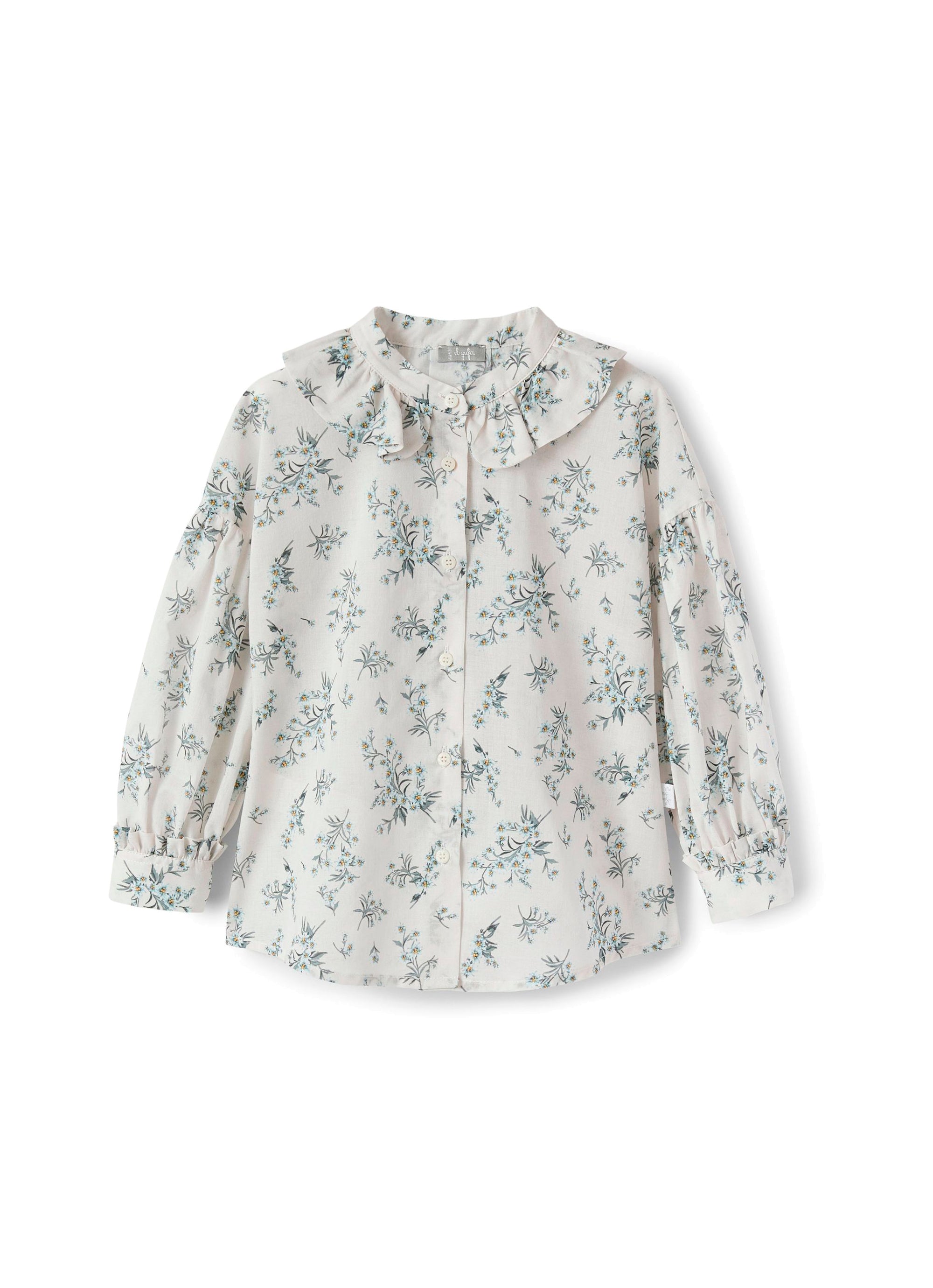 Flower print shirt - Meringa