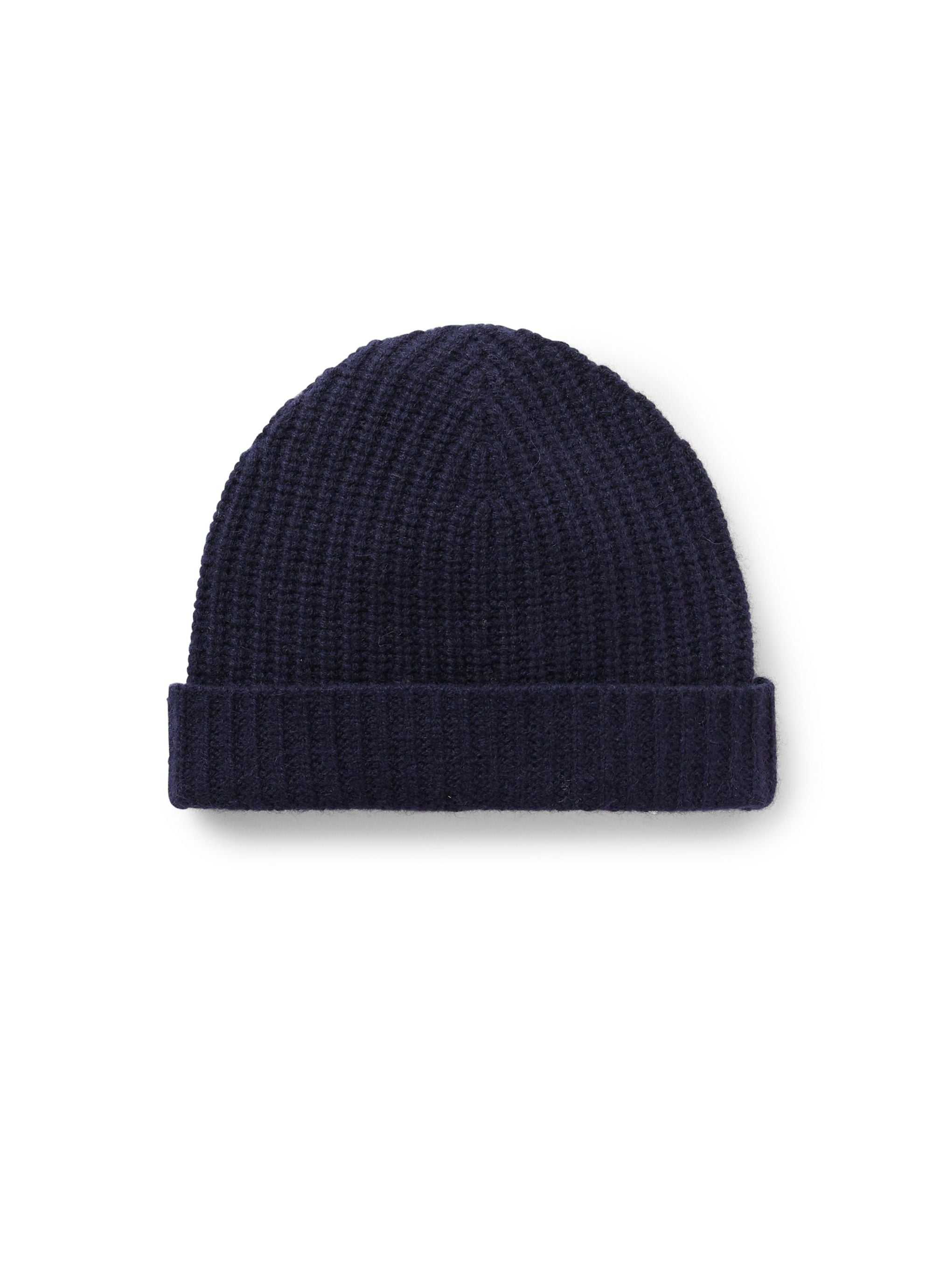 Cashmere hat - Blue