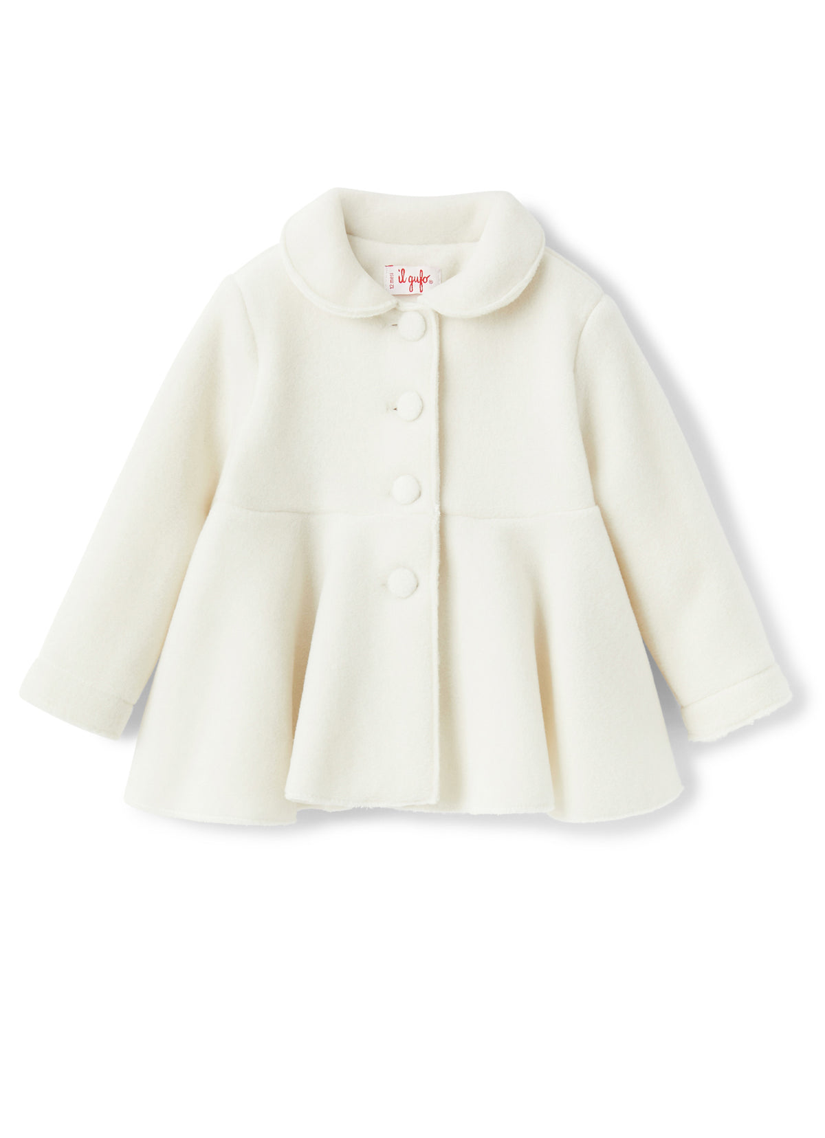 Cream White Fleece Jacket