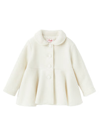 Cream White Fleece Jacket