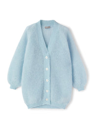 Cardigan long en laine - Celeste Fumo