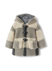 Duffle-coat à capuche - Grigio Sorapis