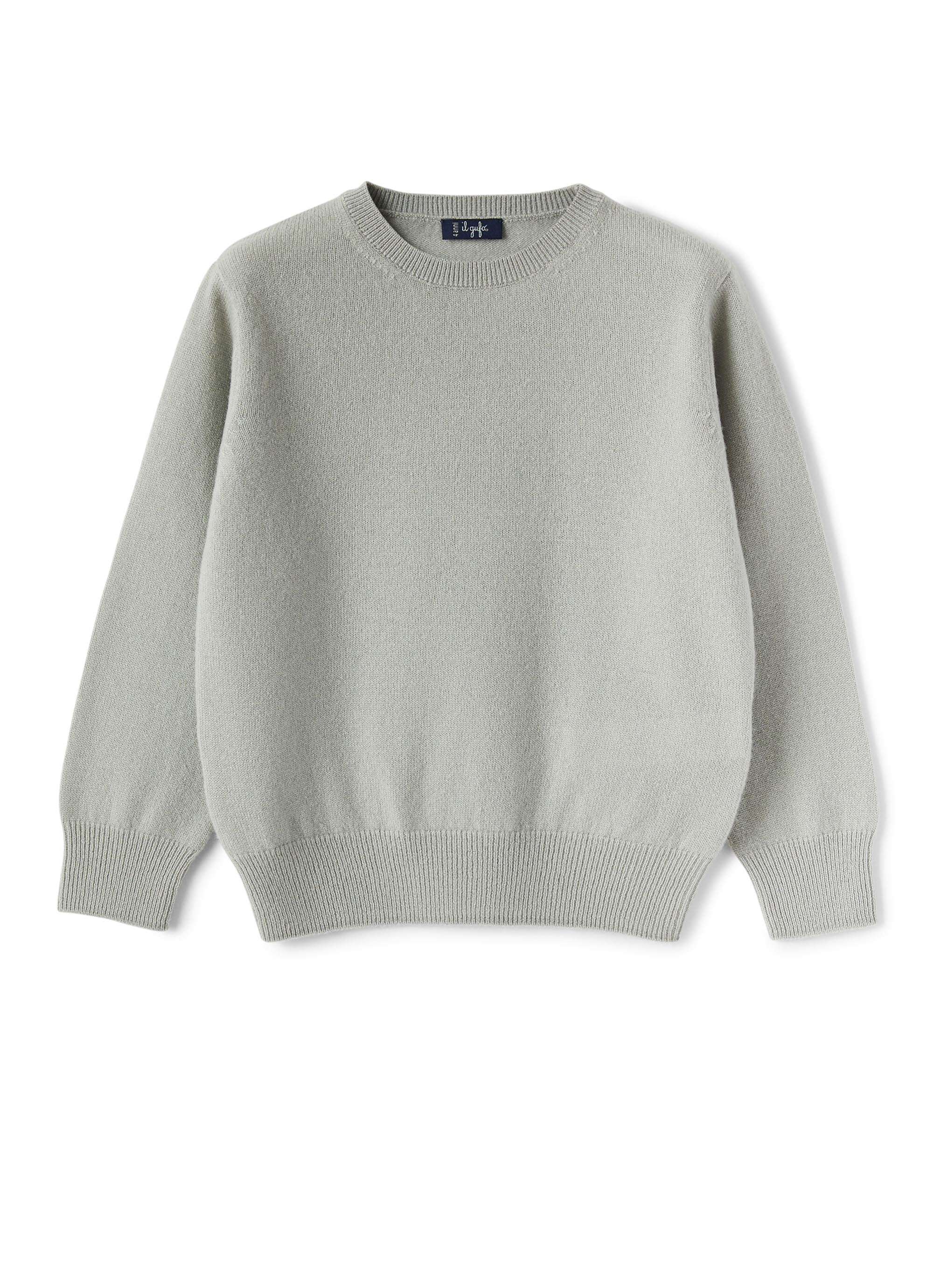 Superfine Wool Grey Sweater