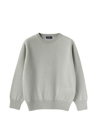 Superfine Wool Grey Sweater