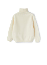 Milk wool turtleneck jumper - Latte