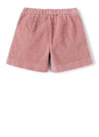 Pink Corduroy Shorts
