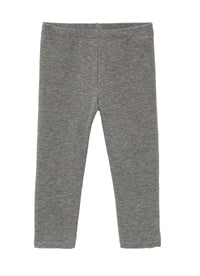 Leggings in felpa grigia