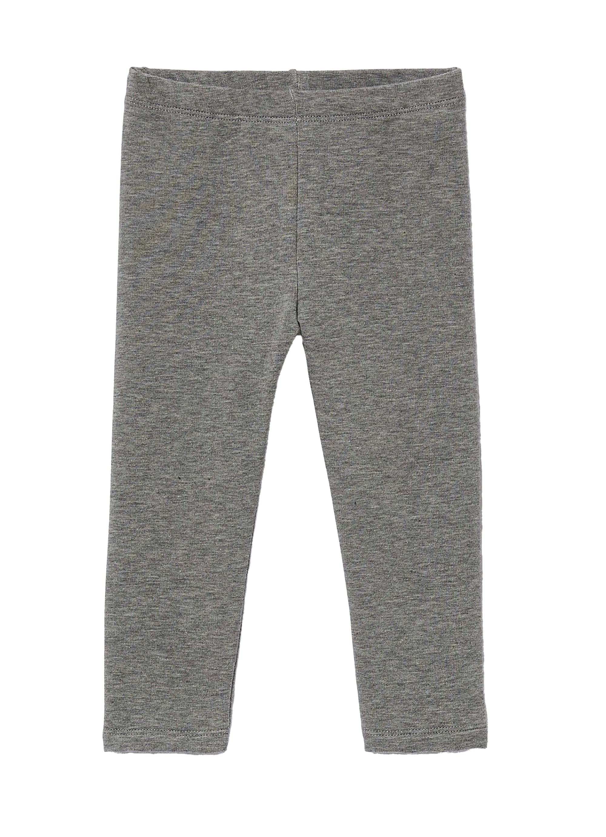 Leggings in felpa grigia