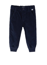 Pantaloncino in velluto con polsini