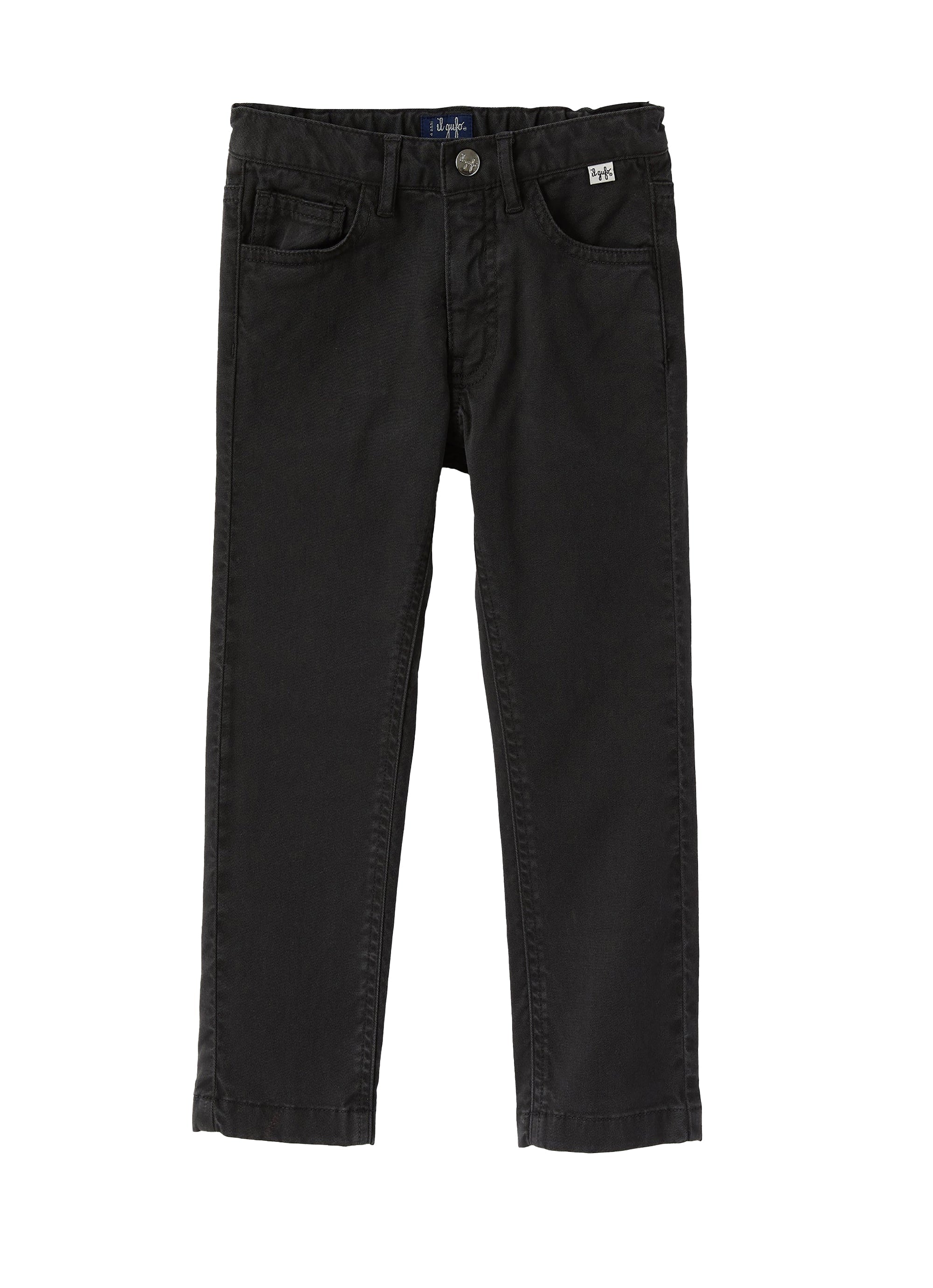 Pantalone in gabardine grigio