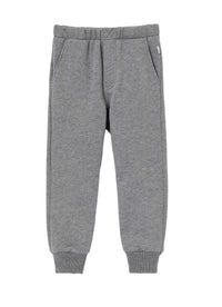 Pantaloni Jogger In Felpa Grigia