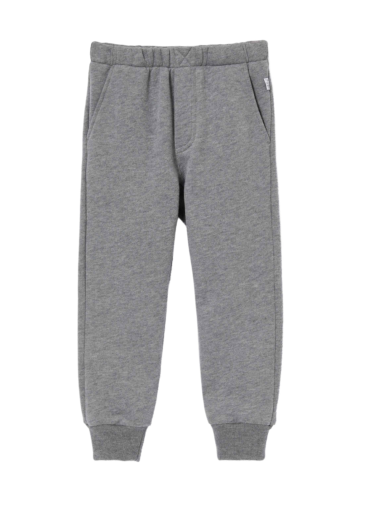 Pantaloni Jogger In Felpa Grigia