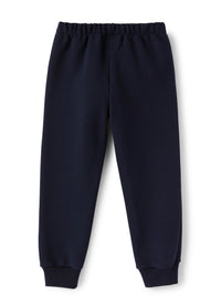 Pantaloni jogger in felpa blu