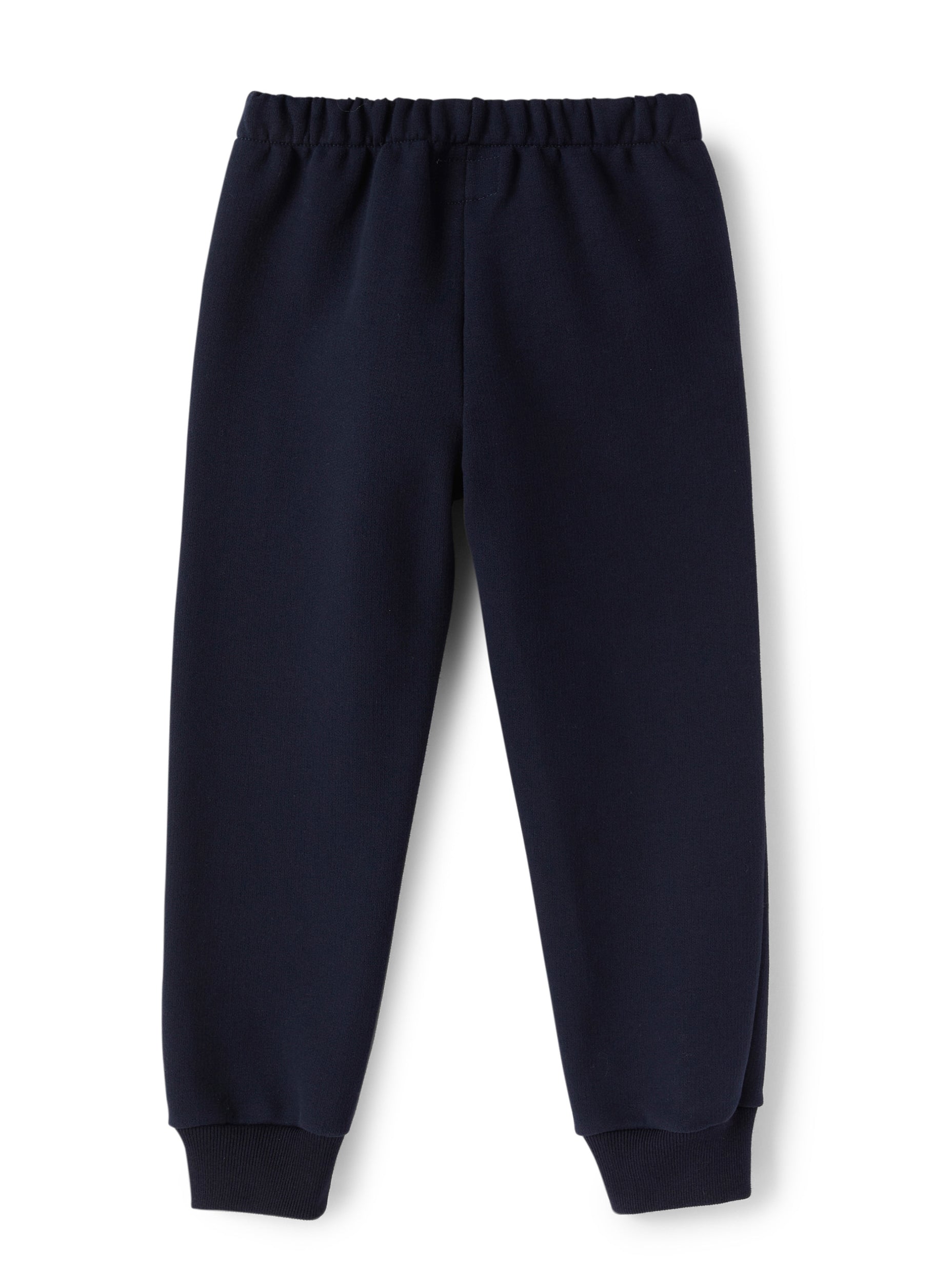 Pantaloni jogger in felpa blu