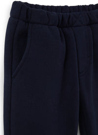 Pantaloni jogger in felpa blu