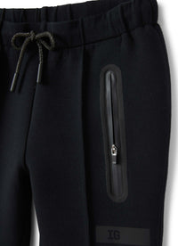 Pantalone bonded cropped flare