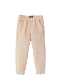 Natural coloured teddy trousers