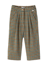 Pantaloni in flanella a taglio dritto