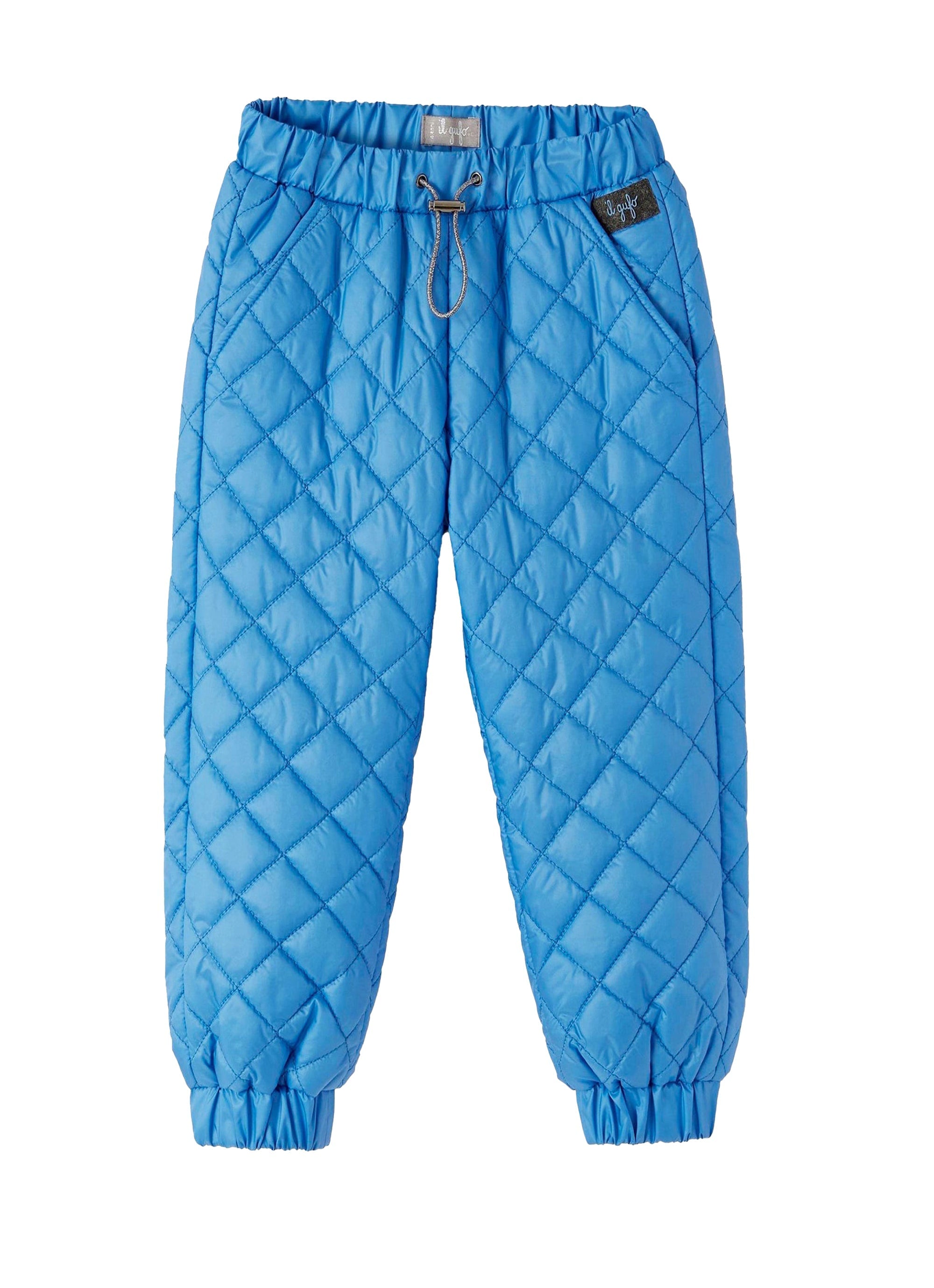 Pantaloni in nylon trapuntati