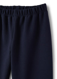 Pantalone in felpa stretch blu