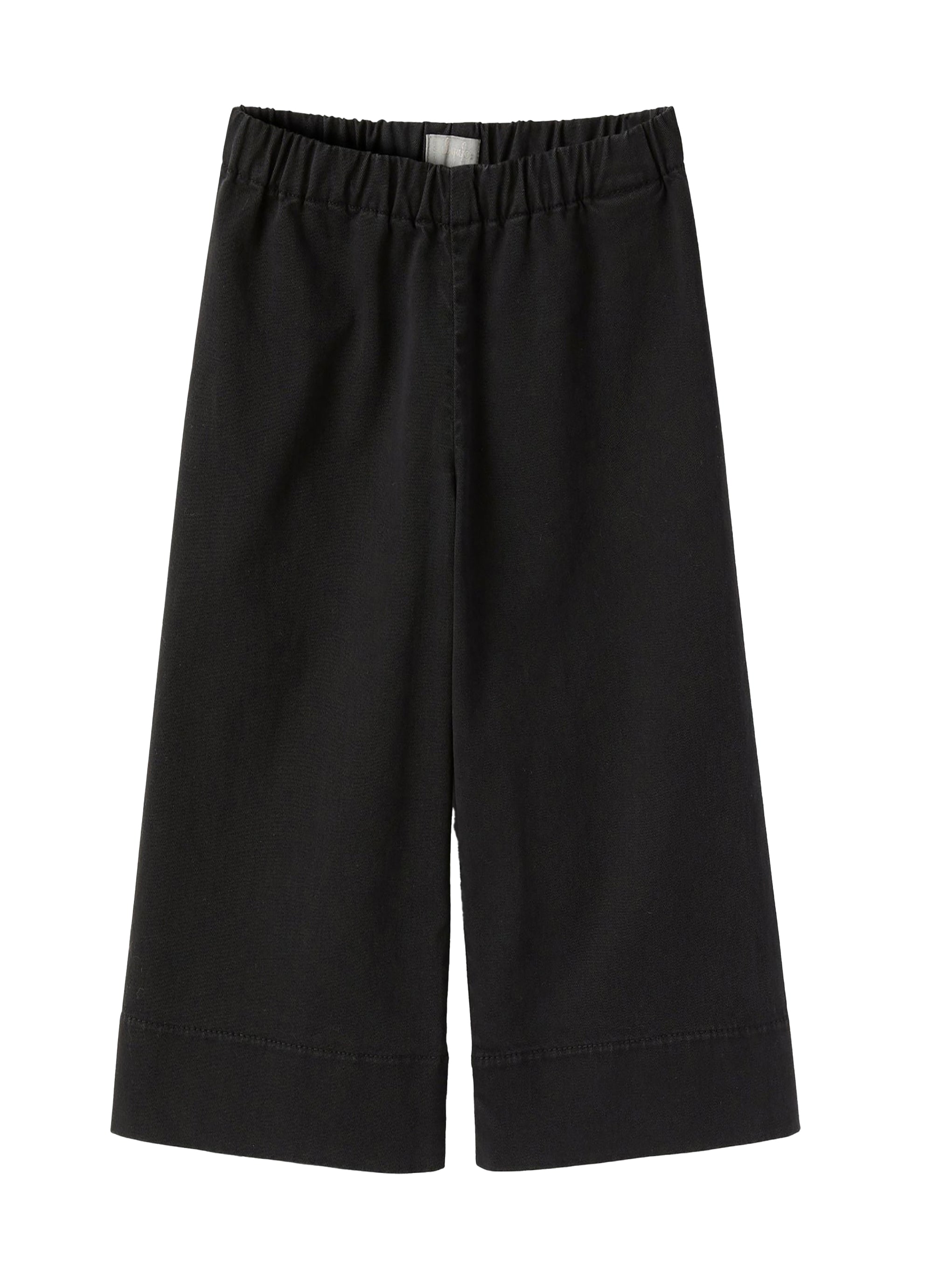 Pantaloni culotte in gabardine