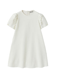Vestito punto milano latte