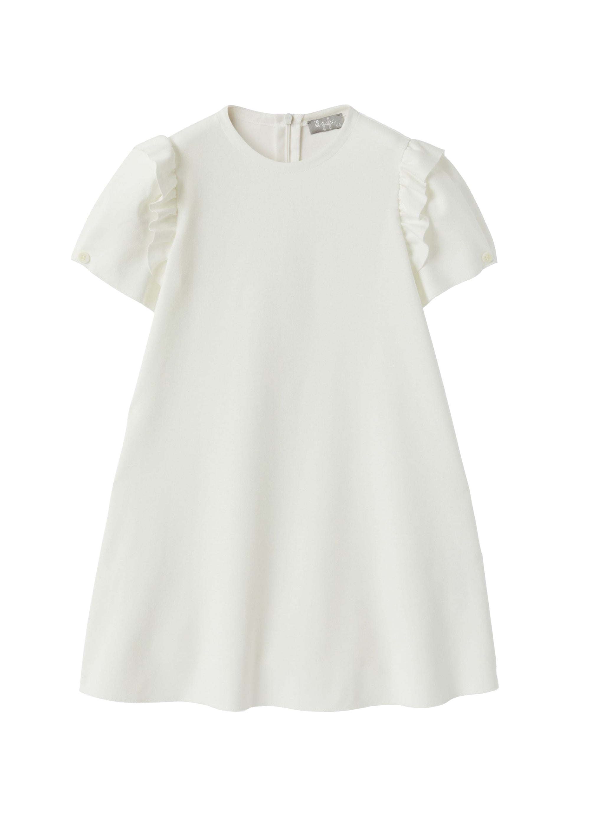 Vestito punto milano latte