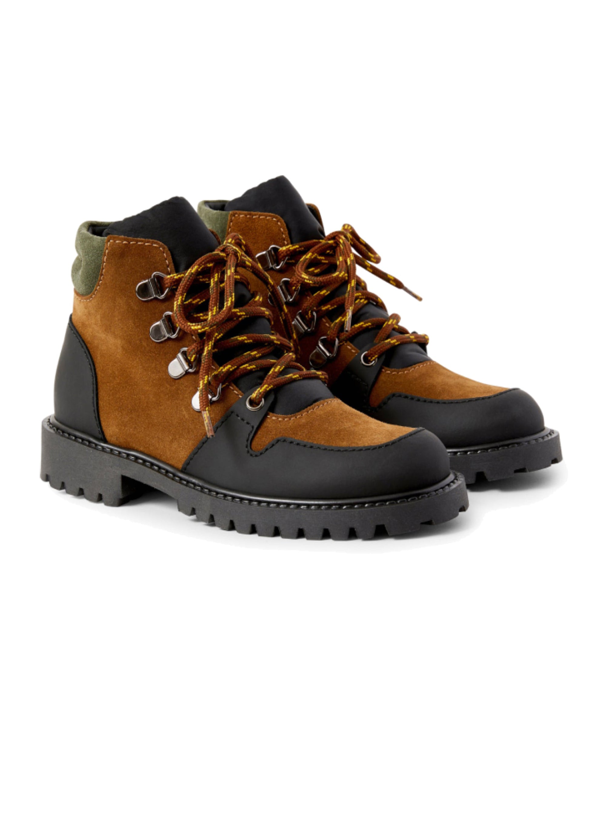 Lace-up boots - Tabacco