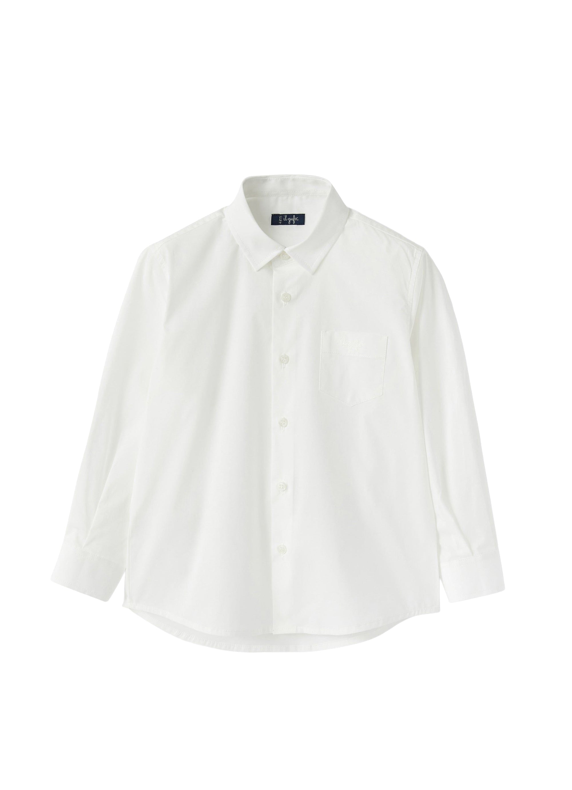 Camicia maniche lunghe in cotone